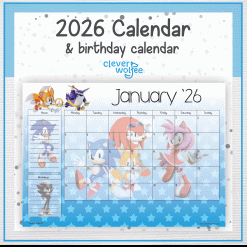 Sonic Boom calendar 2026