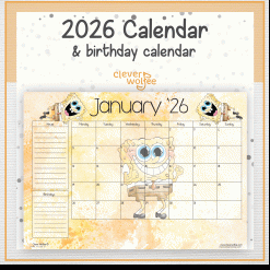 Spongebob calendar 2026