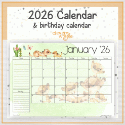 Meerkat calendar 2026