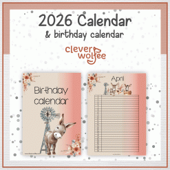 Alternative view of Donkeys calendar 2026