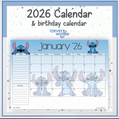Stitch calendar 2026