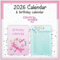 Alternative view of Dragonfly calendar 2026