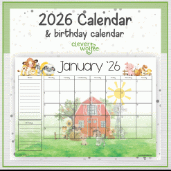 Baby farm calendar 2026