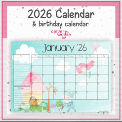Fairies and gnomes calendar 2026