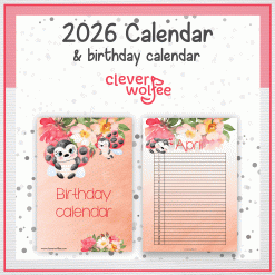 Alternative view of Ladybugs and roses calendar 2026