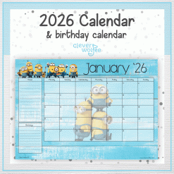 Minions calendar 2026