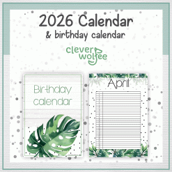 Alternative view of Leaves 4 calendar 2026
