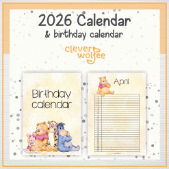 Alternative view of Winnie The Pooh calendar 2026