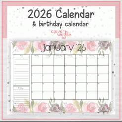 Flowers calendar 2026