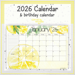 Lemons calendar 2026