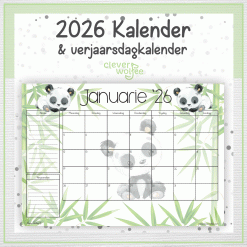 Panda kalender 2026