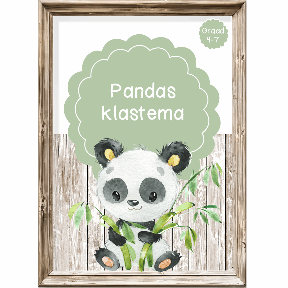 Intermediêre Klastema - Pandas