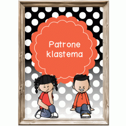 Klastema - swart en wit patrone