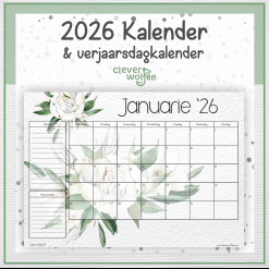 Peonies kalender 2026