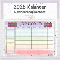 Potlood kalender 2026