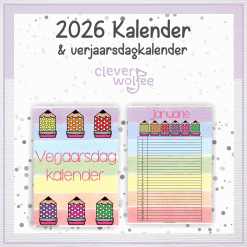 Alternative view of Potlood kalender 2026