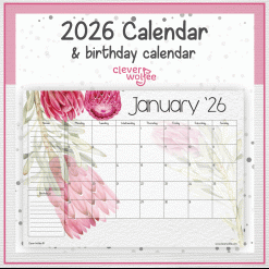 Protea calendar 2026