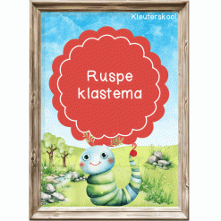 In die tuin: Ruspe Klastema - Kleuterskool