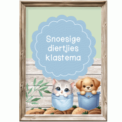 Klastema - Snoesige diertjies