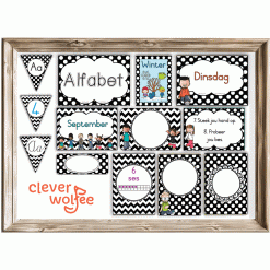 Alternative view of Klastema - swart en wit patrone