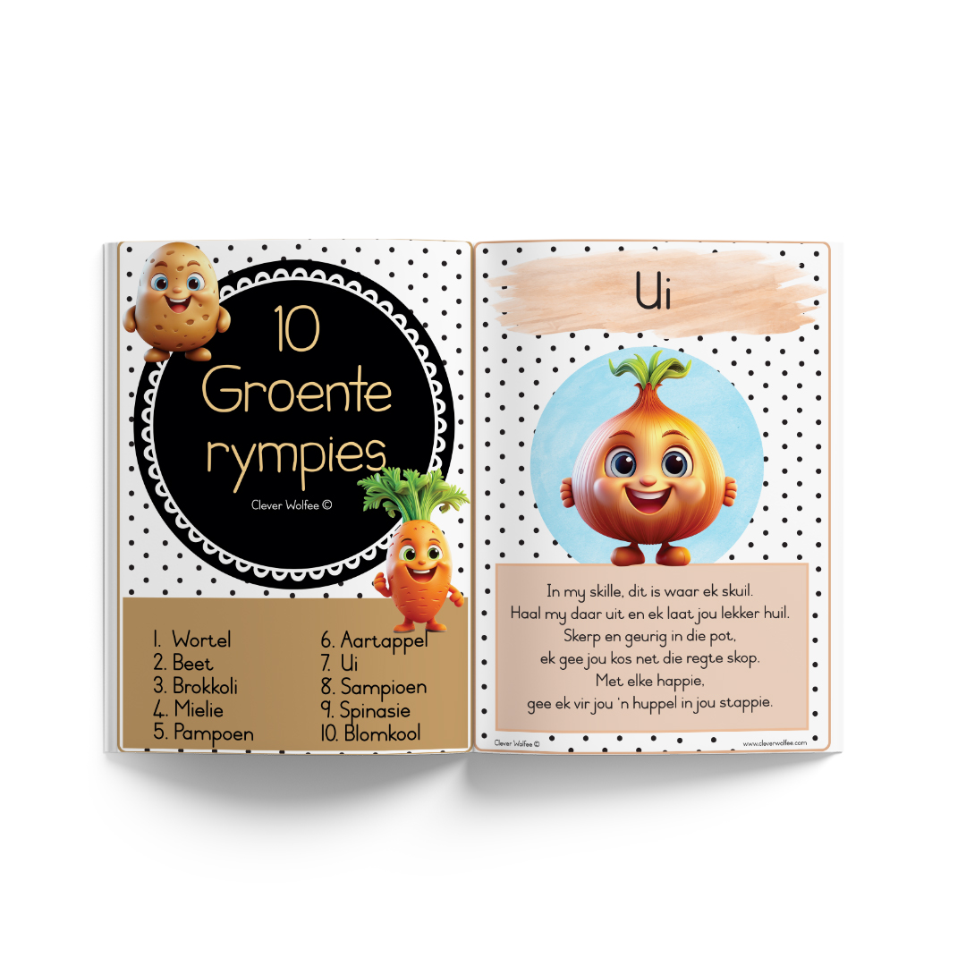 Tema rympies oor groente - Image 2