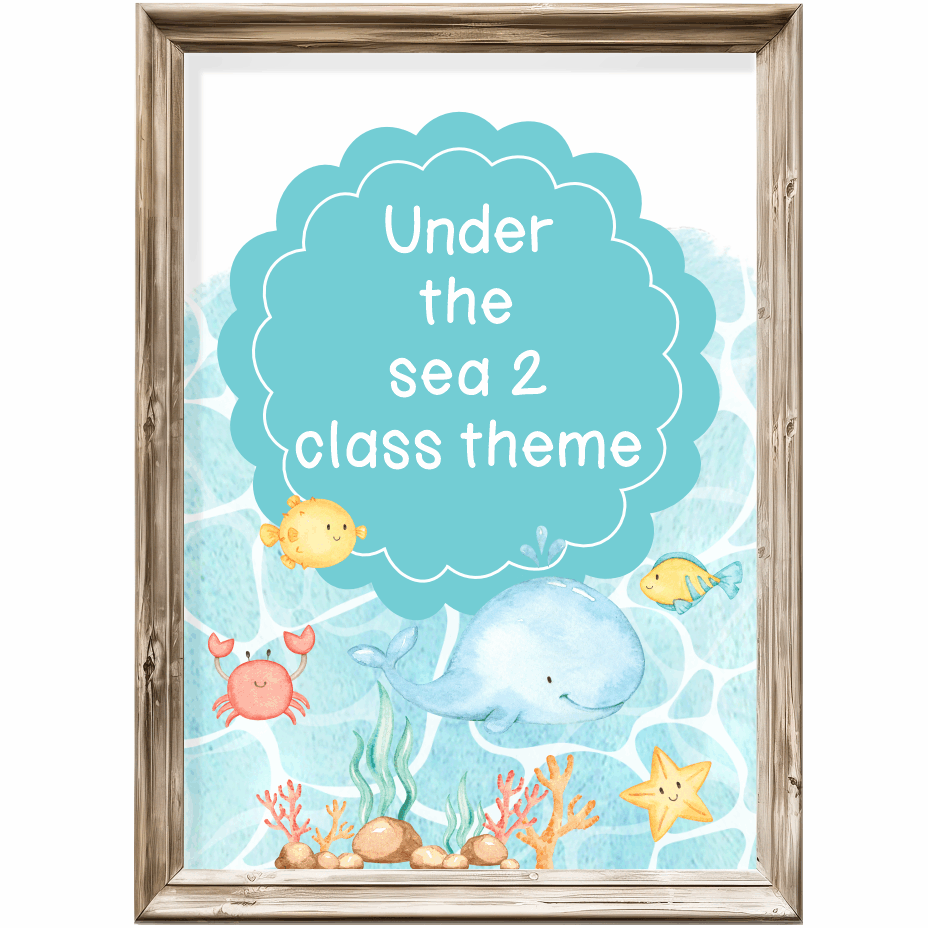 Class theme - under the sea 2