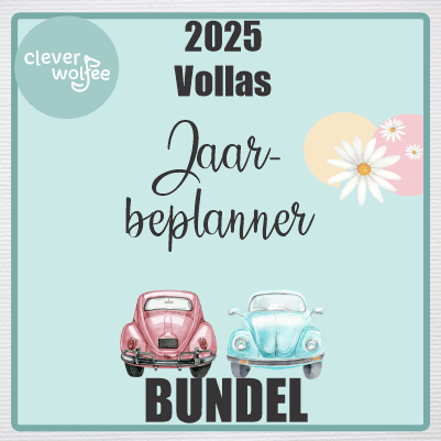 2025 Jaarbeplanner BUNDEL - Vollas