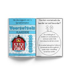 Alternative view of Voorsetsels - Plaasdiere