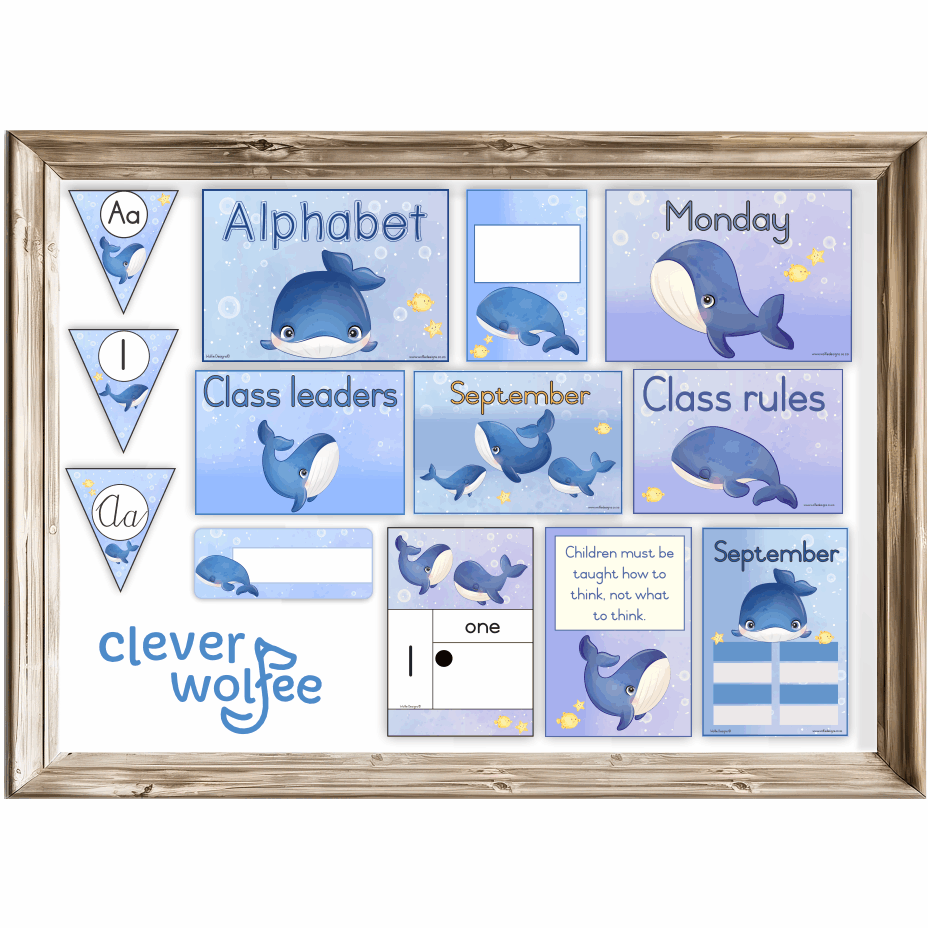 Class theme - Whales - Image 2