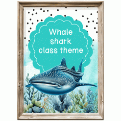Class theme - Whale shark
