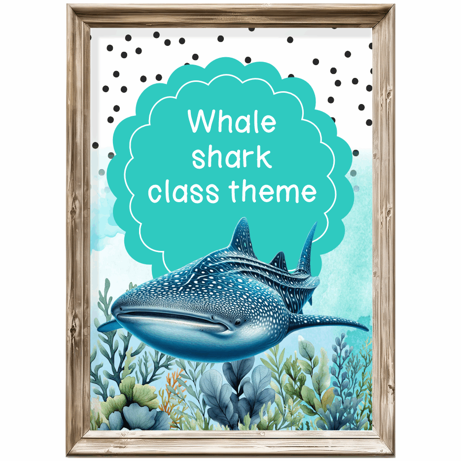 Class theme - Whale shark