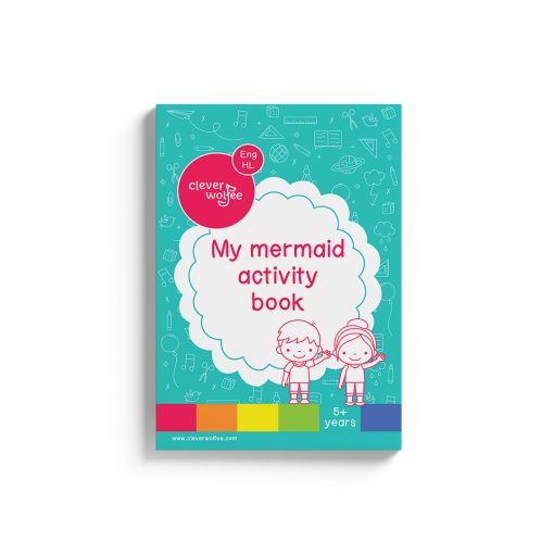 Mermaid Ineractive Book Mermaid themed activity book – Clever Wolfee
