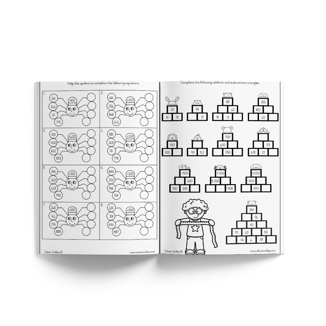 Grade 4 Mathematics Basic book 2 - Addition and subtraction - Image 2