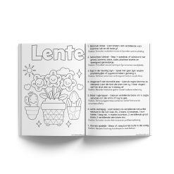 Alternative view of 30 Dae se sensoriese aktiwiteite vir Lente