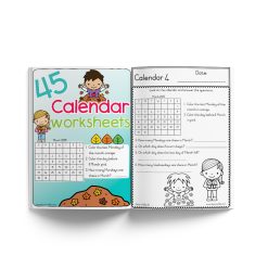 Alternative view of My big calendar booklet