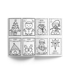 Alternative view of Christmas coloring cards