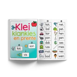 Alternative view of Speelklei Klankkaarte - Kort Vokaalwoorde (a, e, i, o, u)