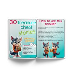 Alternative view of 30 Little Wolf Treasure chest stories