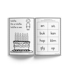 Alternative view of Kleine Wolfie leer lees