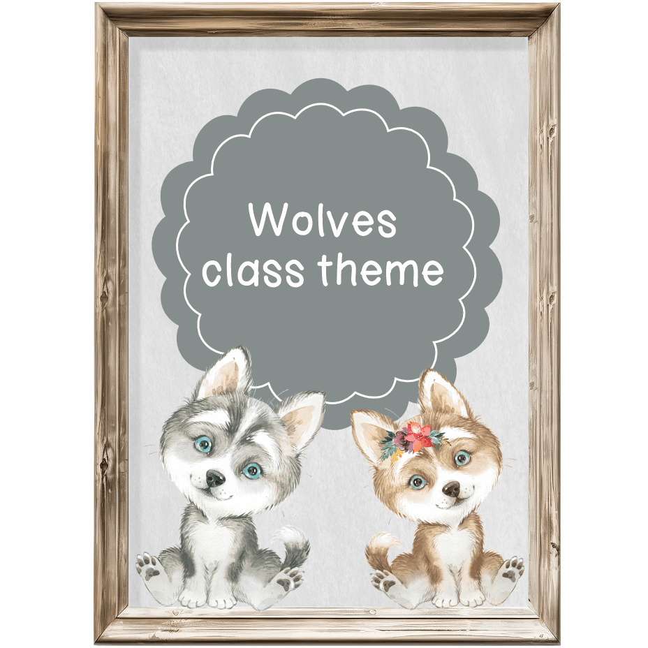 Class theme - wolves