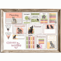 Alternative view of Intermediêre Klastema - Wolwe en blomme