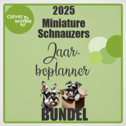 2025 Jaarbeplanner BUNDEL - Miniature Schnauzers